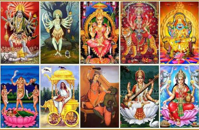 Dus Mahavidya and Nine Planets in Astrology